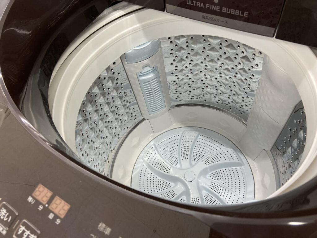 「清掃した洗濯機」のイメージ画像