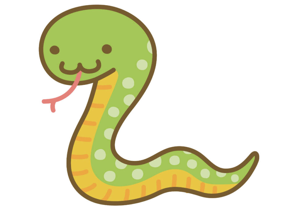 「手がかからないペットのヘビ」のイメージ画像